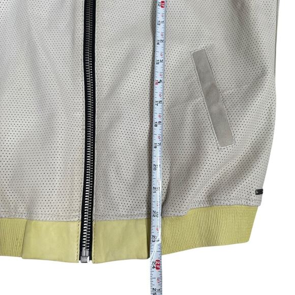 MAISON SCOTCH Leather Women Biker jackets sz 2 - Picture 16 of 16